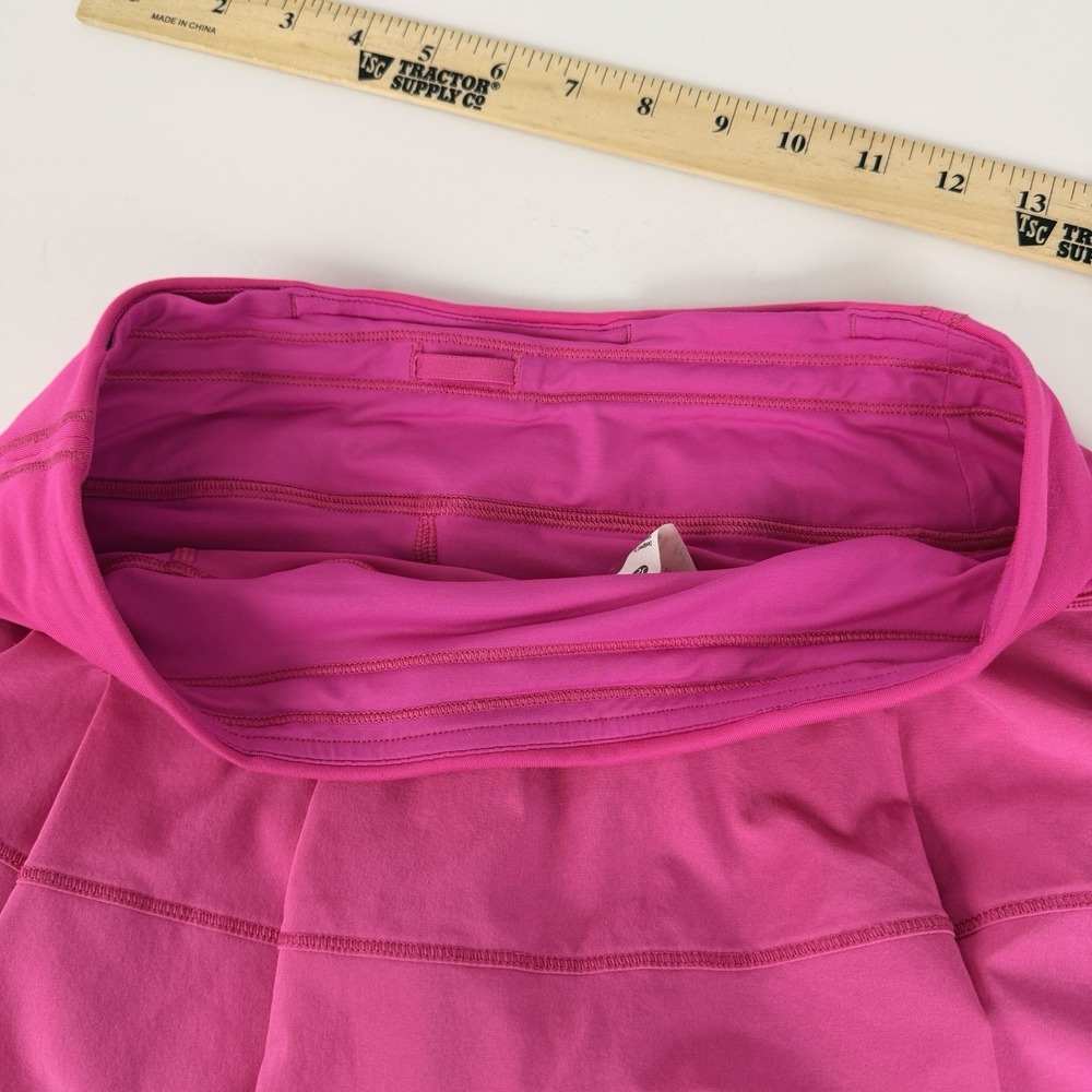 Lululemon Pink Skort Womens 4 Tennis Golf Pickleball Running Athletic - Picture 10 of 10